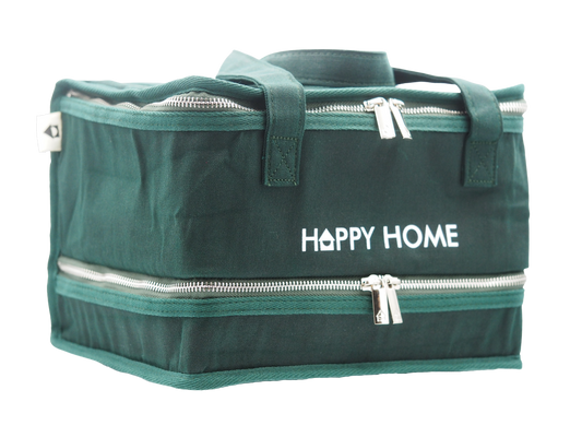 Waxed Canvas Insulated Bag - Forest